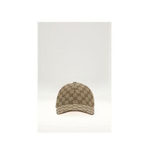 Gucci Brown Cotton Cap (Baseball Women's Hat)